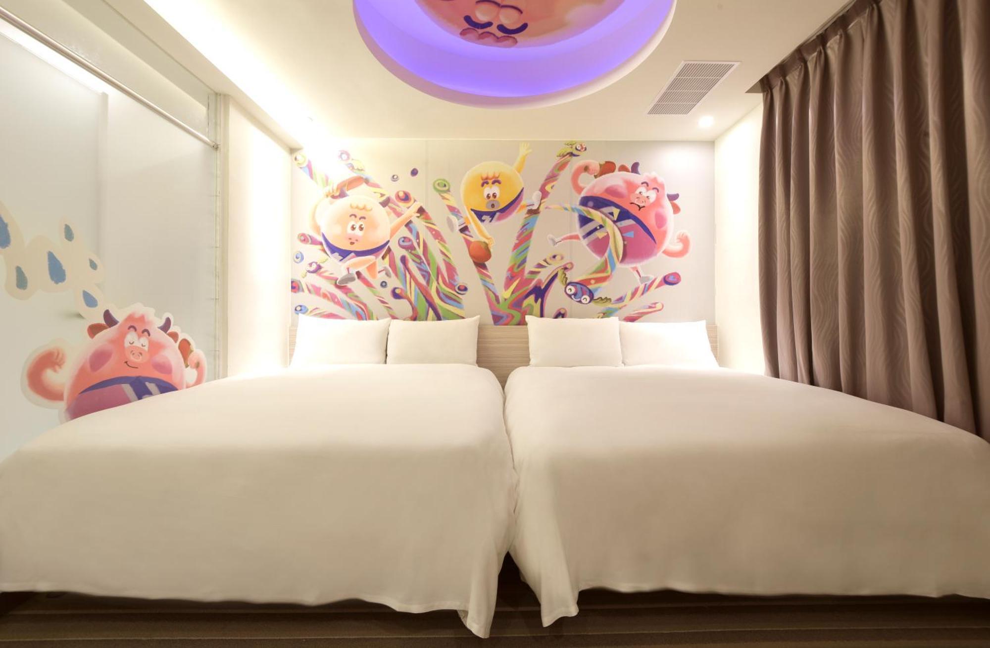 Whoops Hotel Taichung Zimmer foto